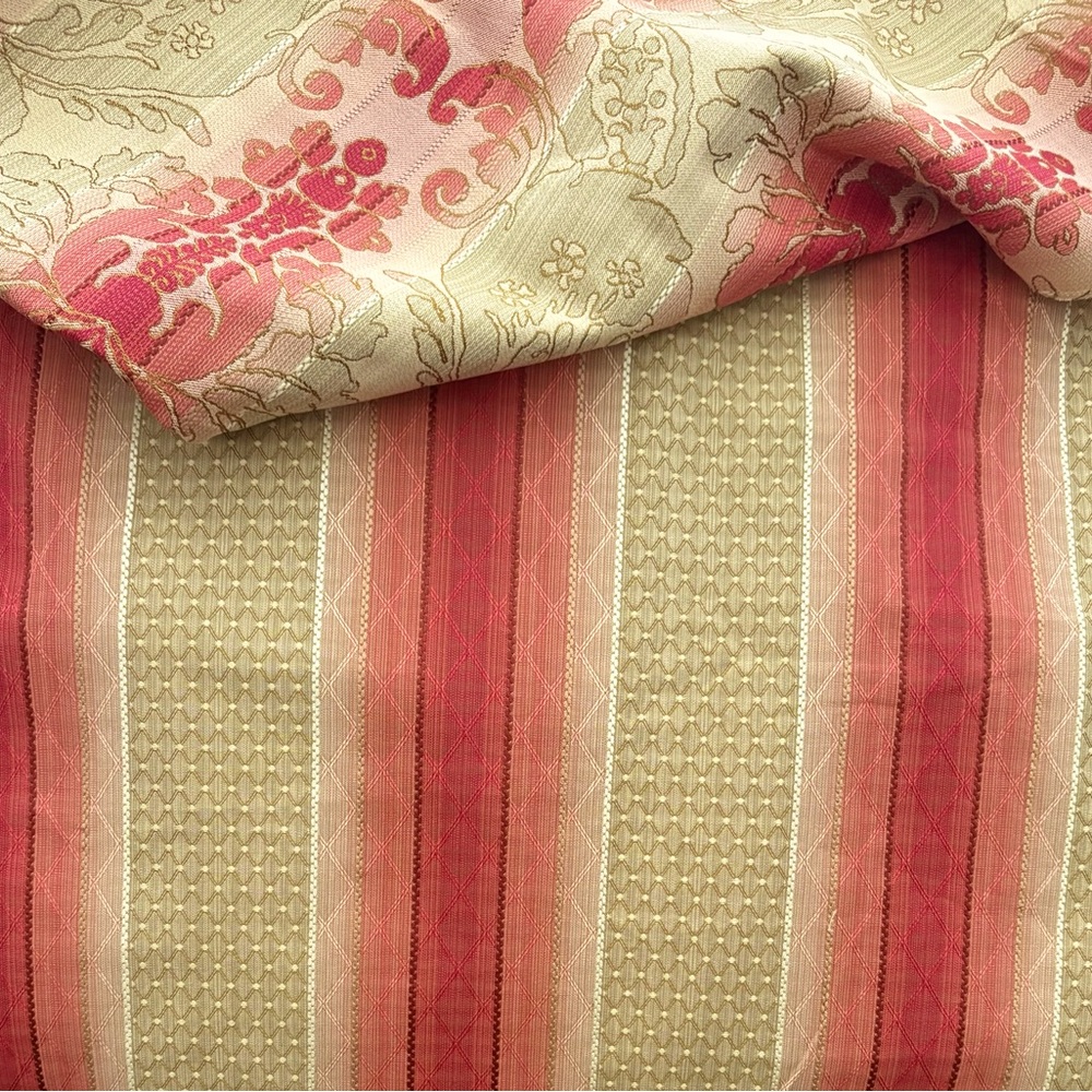 Vintage Kravet Sunset Stripe fabric